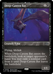 Deep-Cavern Bat - Promo Pack: The Lost Caverns of Ixalan (PPLCI) #406 - Promo Magic: The Gathering Trading Card