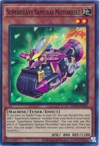 Superheavy Samurai Motorbike - OTS Tournament Pack 23 (OP23) #OP23-EN006 - Super Rare YuGiOh Trading Card
