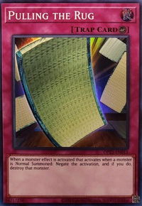 Pulling the Rug - OTS Tournament Pack 23 (OP23) #OP23-EN011 - Super Rare YuGiOh Trading Card