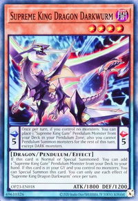 Supreme King Dragon Darkwurm - OTS Tournament Pack 23 (OP23) #OP23-EN018 - Common / Short Print YuGiOh Trading Card