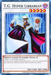 T.G. Hyper Librarian - OTS Tournament Pack 23 (OP23) #OP23-EN022 - Common / Short Print YuGiOh Trading Card