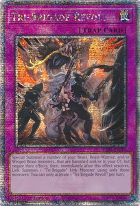 Tri-Brigade Revolt (Quarter Century Secret Rare) - 25th Anniversary Rarity Collection (RA01) #RA01-EN079 - Quarter Century Secret Rare YuGiOh Trading Card