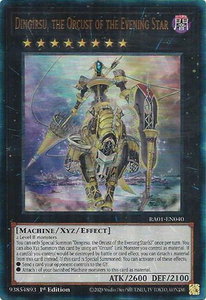 Dingirsu, the Orcust of the Evening Star (PUR) - 25th Anniversary Rarity Collection (RA01) #RA01-EN040 - Prismatic Ultimate Rare YuGiOh Trading Card