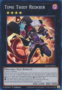 Time Thief Redoer - 25th Anniversary Rarity Collection (RA01) #RA01-EN041 - Super Rare YuGiOh Trading Card