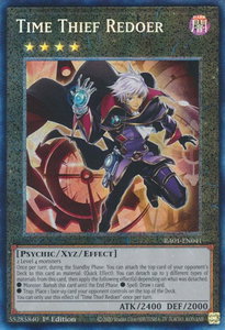 Time Thief Redoer (PCR) - 25th Anniversary Rarity Collection (RA01) #RA01-EN041 - Prismatic Collector's Rare YuGiOh Trading Card