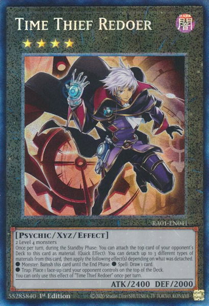Time Thief Redoer (PCR) trading card from 25th Anniversary Rarity Collection Time Thief Redoer (PCR) - 25th Anniversary Rarity Collection YuGiOh trading card