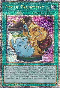 Pot of Prosperity (Quarter Century Secret Rare) - 25th Anniversary Rarity Collection (RA01) #RA01-EN066 - Quarter Century Secret Rare YuGiOh Trading Card