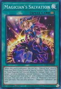 Magician's Salvation - 25th Anniversary Rarity Collection (RA01) #RA01-EN068 - Super Rare YuGiOh Trading Card