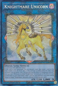 Knightmare Unicorn (PCR) - 25th Anniversary Rarity Collection (RA01) #RA01-EN043 - Prismatic Collector's Rare YuGiOh Trading Card