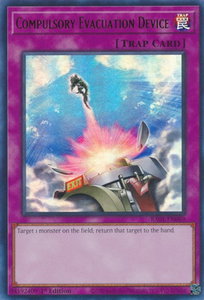 Compulsory Evacuation Device (UR) - 25th Anniversary Rarity Collection (RA01) #RA01-EN069 - Ultra Rare YuGiOh Trading Card