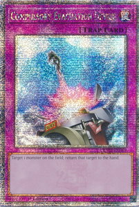 Compulsory Evacuation Device (Quarter Century Secret Rare) - 25th Anniversary Rarity Collection (RA01) #RA01-EN069 - Quarter Century Secret Rare YuGiOh Trading Card
