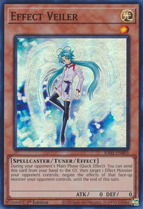Effect Veiler - 25th Anniversary Rarity Collection (RA01) #RA01-EN003 - Super Rare YuGiOh Trading Card