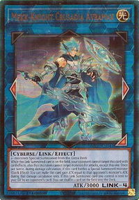 Mekk-Knight Crusadia Avramax (PUR) - 25th Anniversary Rarity Collection (RA01) #RA01-EN044 - Prismatic Ultimate Rare YuGiOh Trading Card