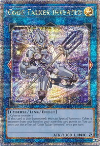 Code Talker Inverted (Quarter Century Secret Rare) - 25th Anniversary Rarity Collection (RA01) #RA01-EN045 - Quarter Century Secret Rare YuGiOh Trading Card