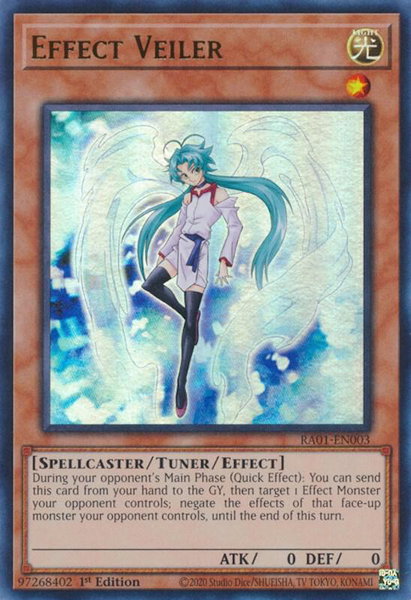 Effect Veiler (UR) trading card from 25th Anniversary Rarity Collection Effect Veiler (UR) - 25th Anniversary Rarity Collection YuGiOh trading card