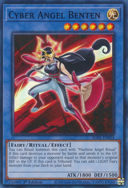Cyber Angel Benten - 25th Anniversary Rarity Collection YuGiOh trading card