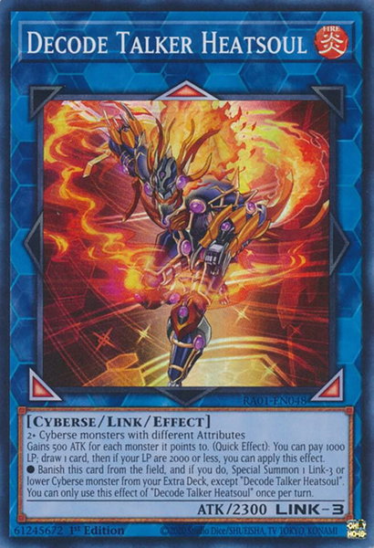 Decode Talker Heatsoul - 25th Anniversary Rarity Collection YuGiOh trading card