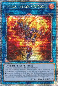 Decode Talker Heatsoul (Quarter Century Secret Rare) - 25th Anniversary Rarity Collection (RA01) #RA01-EN048 - Quarter Century Secret Rare YuGiOh Trading Card
