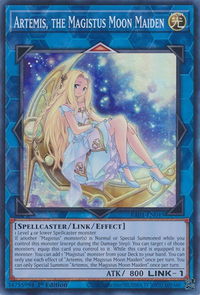Artemis, the Magistus Moon Maiden - 25th Anniversary Rarity Collection (RA01) #RA01-EN049 - Super Rare YuGiOh Trading Card