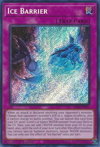 Ice Barrier (Secret Rare) - 25th Anniversary Rarity Collection (RA01) #RA01-EN071 - Secret Rare YuGiOh Trading Card