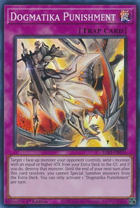 Dogmatika Punishment - 25th Anniversary Rarity Collection (RA01) #RA01-EN076 - Super Rare YuGiOh Trading Card