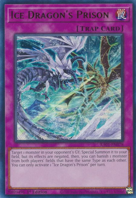 Ice Dragon's Prison (UR) - 25th Anniversary Rarity Collection YuGiOh trading card