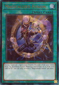 Magicalized Fusion (PUR) - 25th Anniversary Rarity Collection (RA01) #RA01-EN058 - Prismatic Ultimate Rare YuGiOh Trading Card