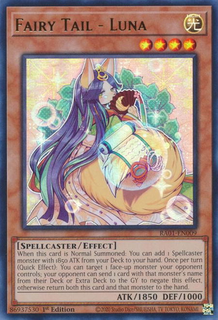 Fairy Tail - Luna (UR) - 25th Anniversary Rarity Collection YuGiOh trading card