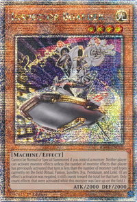 Inspector Boarder (Quarter Century Secret Rare) - 25th Anniversary Rarity Collection (RA01) #RA01-EN010 - Quarter Century Secret Rare YuGiOh Trading Card
