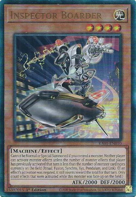 Inspector Boarder (PUR) - 25th Anniversary Rarity Collection YuGiOh trading card
