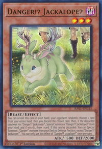 Danger!? Jackalope? (UR) - 25th Anniversary Rarity Collection (RA01) #RA01-EN013 - Ultra Rare YuGiOh Trading Card