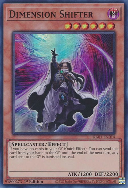 Dimension Shifter - 25th Anniversary Rarity Collection YuGiOh trading card