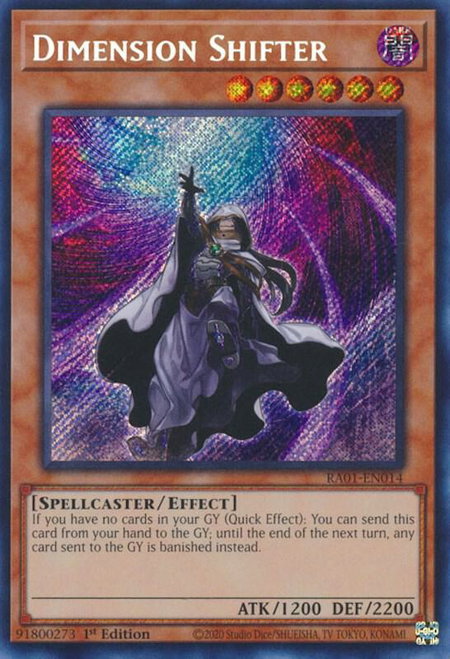 Dimension Shifter (Secret Rare) - 25th Anniversary Rarity Collection YuGiOh trading card