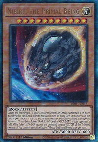 Nibiru, the Primal Being (PUR) - 25th Anniversary Rarity Collection (RA01) #RA01-EN015 - Prismatic Ultimate Rare YuGiOh Trading Card
