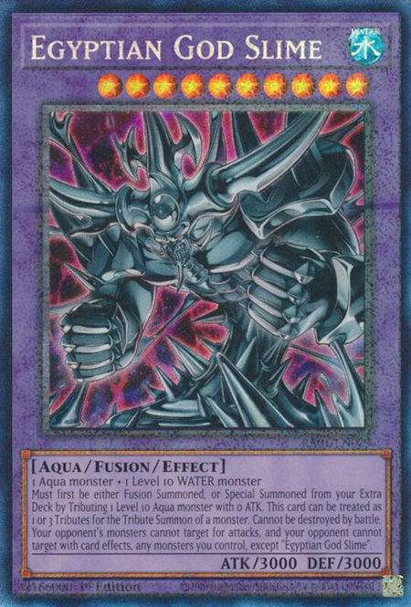 Egyptian God Slime (PCR) - 25th Anniversary Rarity Collection YuGiOh trading card