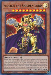 Eldlich the Golden Lord (UR) - 25th Anniversary Rarity Collection (RA01) #RA01-EN019 - Ultra Rare YuGiOh Trading Card