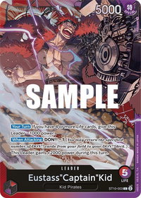 Eustass"Captain"Kid (003) - Ultra Deck: The Three Captains (ST-10) #ST10-003 - Leader One Piece Trading Card