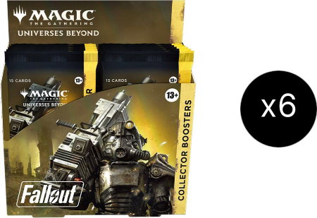Universes Beyond: Fallout - Collector Booster Display Case - Universes Beyond: Fallout Magic: The Gathering trading card