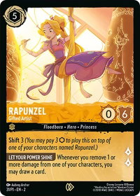 Rapunzel - Gifted Artist - Disney Lorcana Promo Cards (DLPC) #31 - Promo Disney Lorcana Trading Card