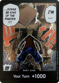DON!! Card (Luffy vs. Crocodile) (Devil Fruits Collection Vol. 1) - One Piece Promotion Cards (OP-PR) #null - DON!! One Piece Trading Card