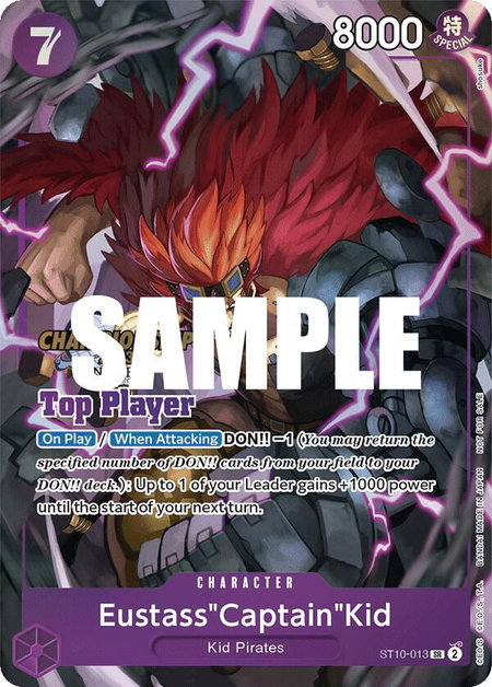 Eustass"Captain"Kid (CS 2023 Top Players Pack) - One Piece Promotion Cards One Piece trading card