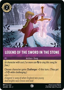 Legend of the Sword in the Stone - Rise of the Floodborn (2) #64/204 - Common Disney Lorcana Trading Card