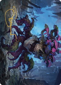 Deathcap Marionette Art Card (Gold-Stamped Signature) - Art Series: The Lost Caverns of Ixalan (ASLCI) #16 - Special Magic: The Gathering Trading Card