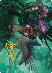 Walk with the Ancestors Art Card (Gold-Stamped Signature) - Art Series: The Lost Caverns of Ixalan (ASLCI) #32 - Special Magic: The Gathering Trading Card