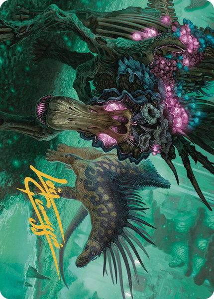 Walk with the Ancestors Art Card (Gold-Stamped Signature) - Art Series: The Lost Caverns of Ixalan Magic: The Gathering trading card