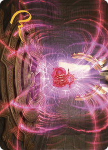 Locus of Enlightenment Art Card (Gold-Stamped Signature) - Art Series: The Lost Caverns of Ixalan (ASLCI) #12 - Special Magic: The Gathering Trading Card