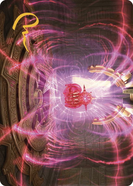 Locus of Enlightenment Art Card (Gold-Stamped Signature) - Art Series: The Lost Caverns of Ixalan Magic: The Gathering trading card