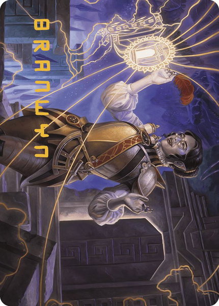 Amalia Benavides Aguirre Art Card (33/81) (Gold-Stamped Signature) - Art Series: The Lost Caverns of Ixalan Magic: The Gathering trading card
