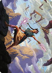 Warden of the Inner Sky Art Card - Art Series: The Lost Caverns of Ixalan (ASLCI) #7 - Special Magic: The Gathering Trading Card