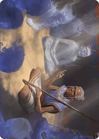 Ancestral Reminiscence Art Card - Art Series: The Lost Caverns of Ixalan (ASLCI) #9 - Special Magic: The Gathering Trading Card